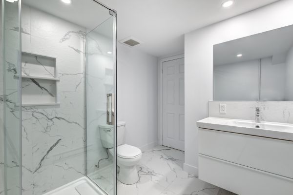 Basement Bathroom Installation in Parker