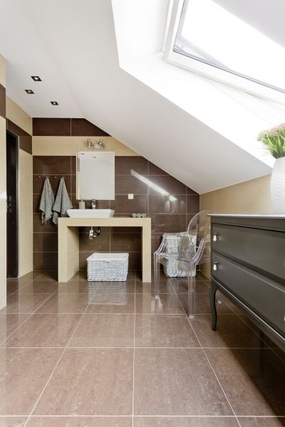 Attic Bathroom Installation in Parker