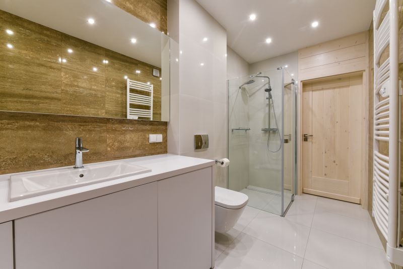 Spa-Style Bathroom with Rain Shower