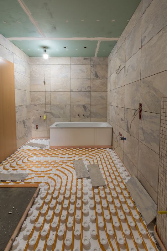 Bathroom with Heated Floor